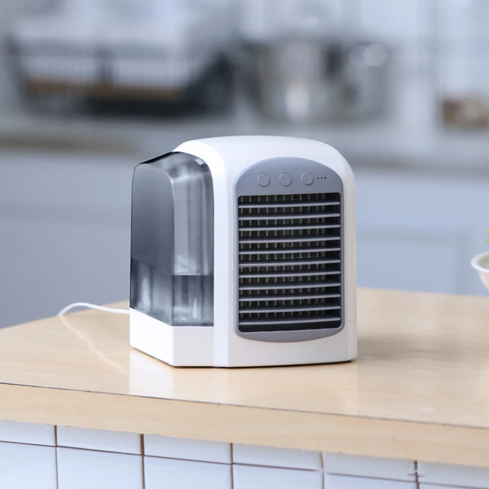 Water-Cooled Air Conditioner  Cooling Machine Humidifier Mini  Conditioner Tank Portable  Chiller for Home Office