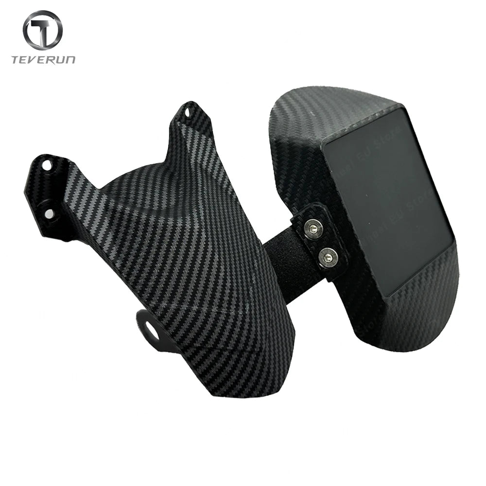 Original Teverun Fighter Mini Carbon Fiber Front Fender for Teverun Fighter Mini Pro Extended Rear Mudguard for Fighter Mini