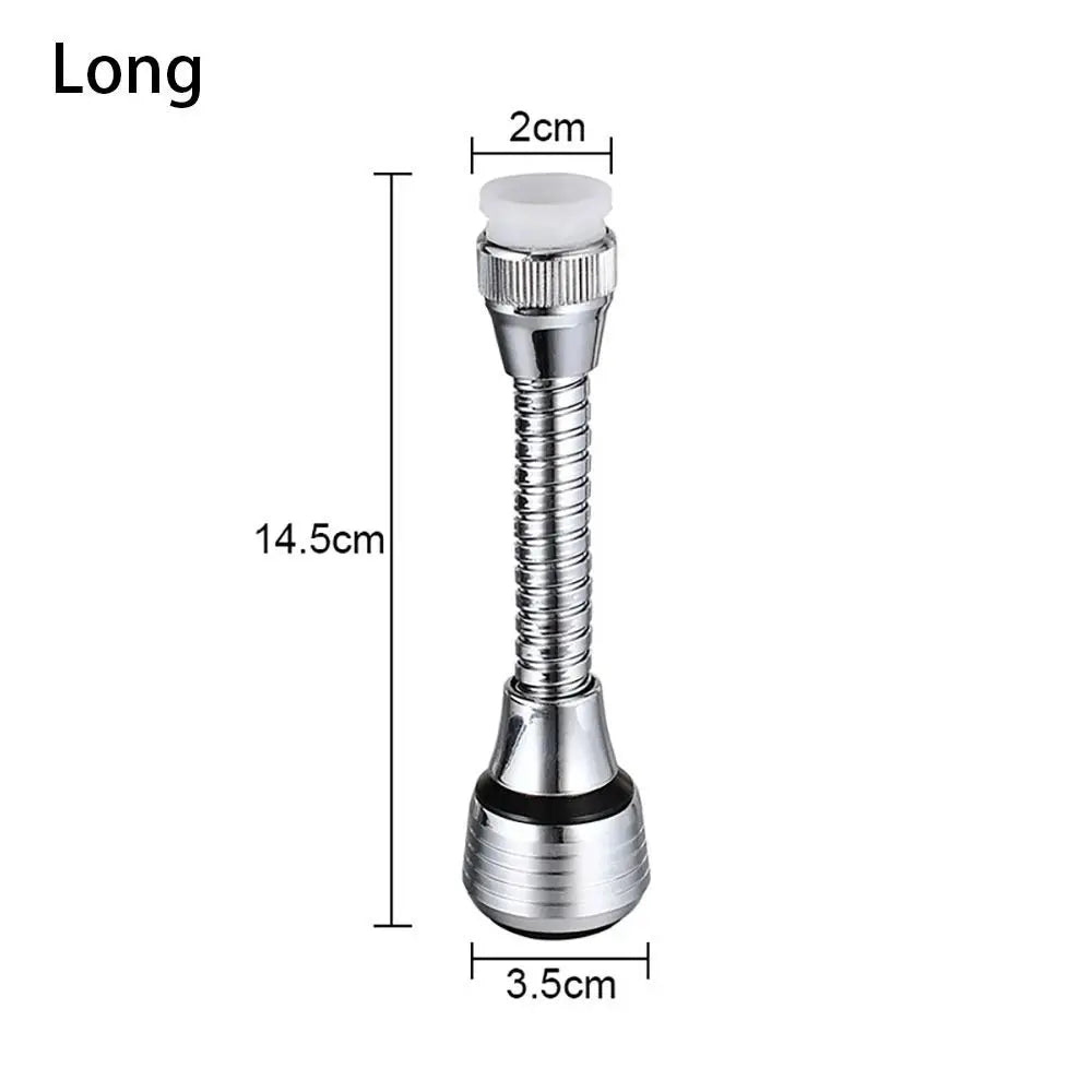 1Set Booster Nozzle Extender 360 Degree Faucet Water Saver Universal Rotating Bubbler Dual Mode Bathroom Kitchen Tools