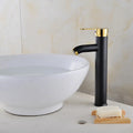 Black Basin Faucet Stainless Steel Paint Faucet Bathroom Single Handle Basin Faucets Blacked Single Hole Hot Cold Mixer Tap
