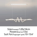 Modern Led Living Room Pendant Lights Hanging Lamp For Dining Table Kitchen Cloakroom Office Home Decor Furniture Minimalist
