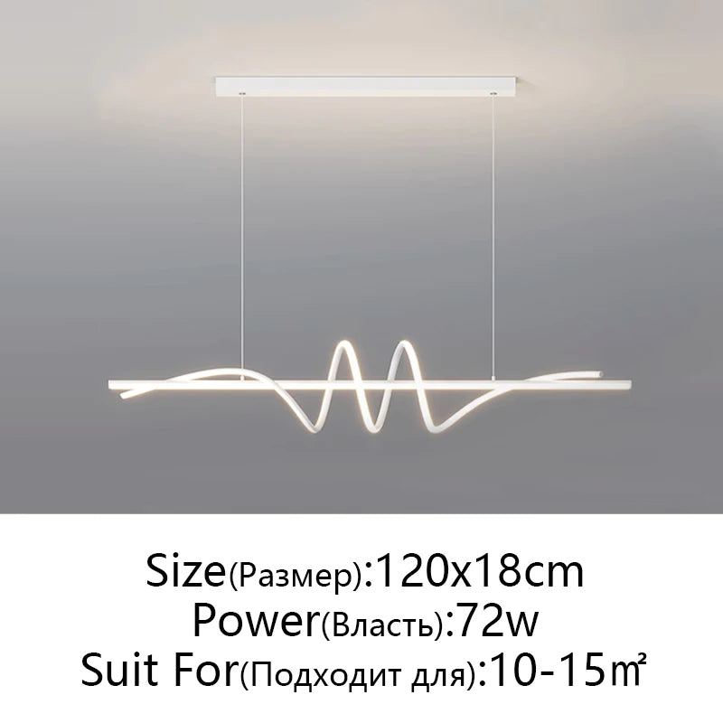 Modern Led Living Room Pendant Lights Hanging Lamp For Dining Table Kitchen Cloakroom Office Home Decor Furniture Minimalist