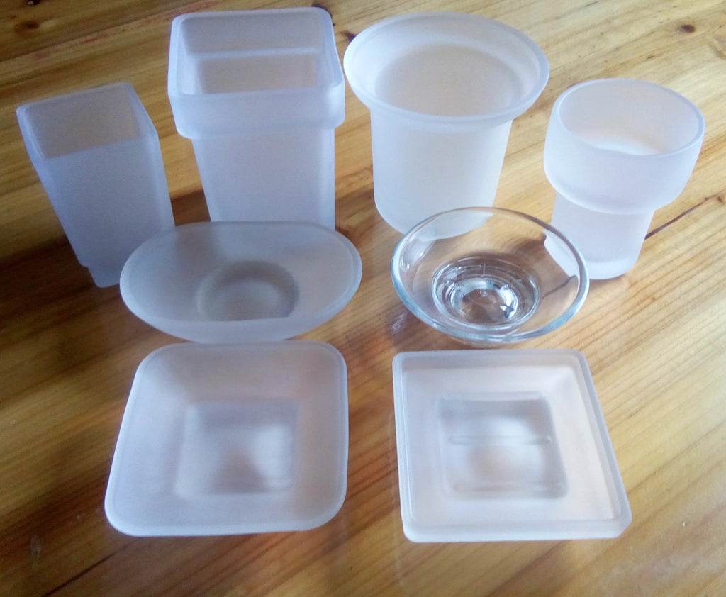 glass round / square soap dish, repair parts