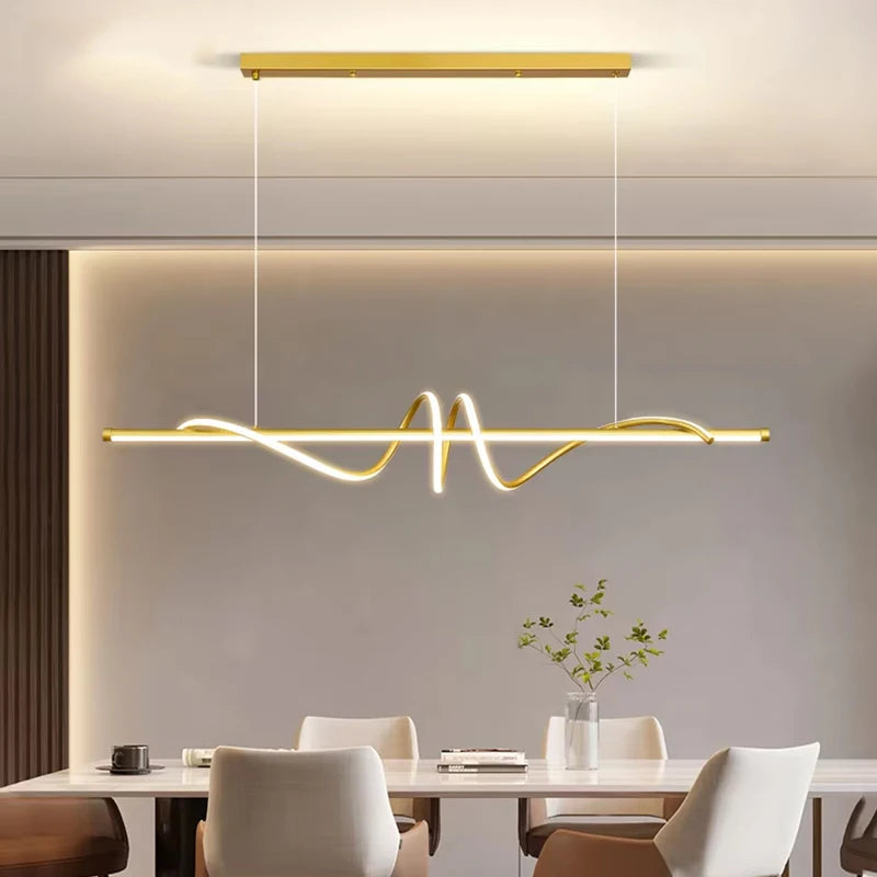 Modern Led Living Room Pendant Lights Hanging Lamp For Dining Table Kitchen Cloakroom Office Home Decor Furniture Minimalist