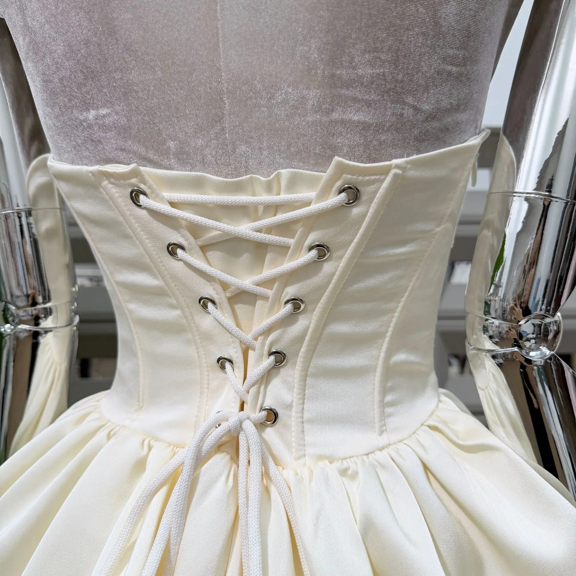 Women Sexy Strapless Bow Corset Mini Dress With Shorts Birthday Party Homecoming Prom Ball Elegant Ruffle A Line Evening Dresses