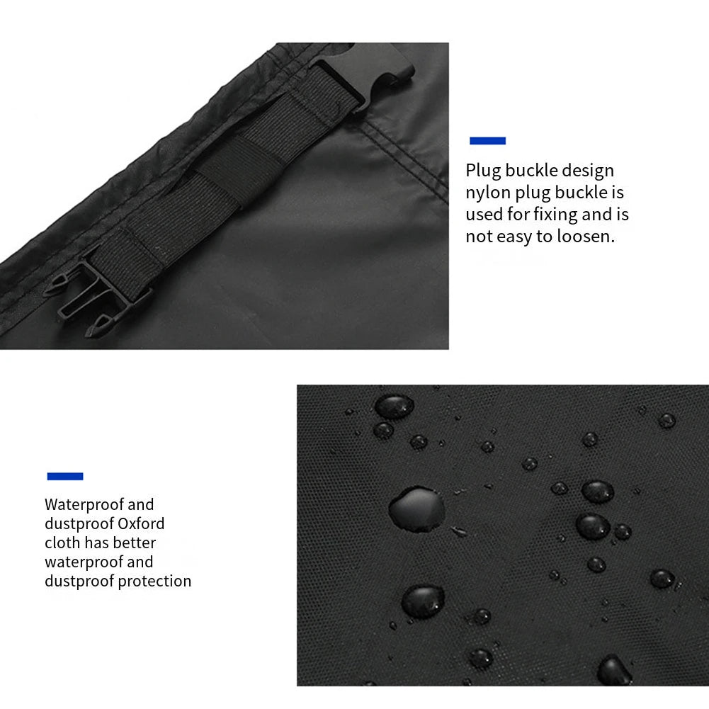 1pc Outdoor TV Cover 22-75Inc 210D Oxford Weatherproof Waterproof TV Screen For Outside TV Enclosure Moving TV Display Protector