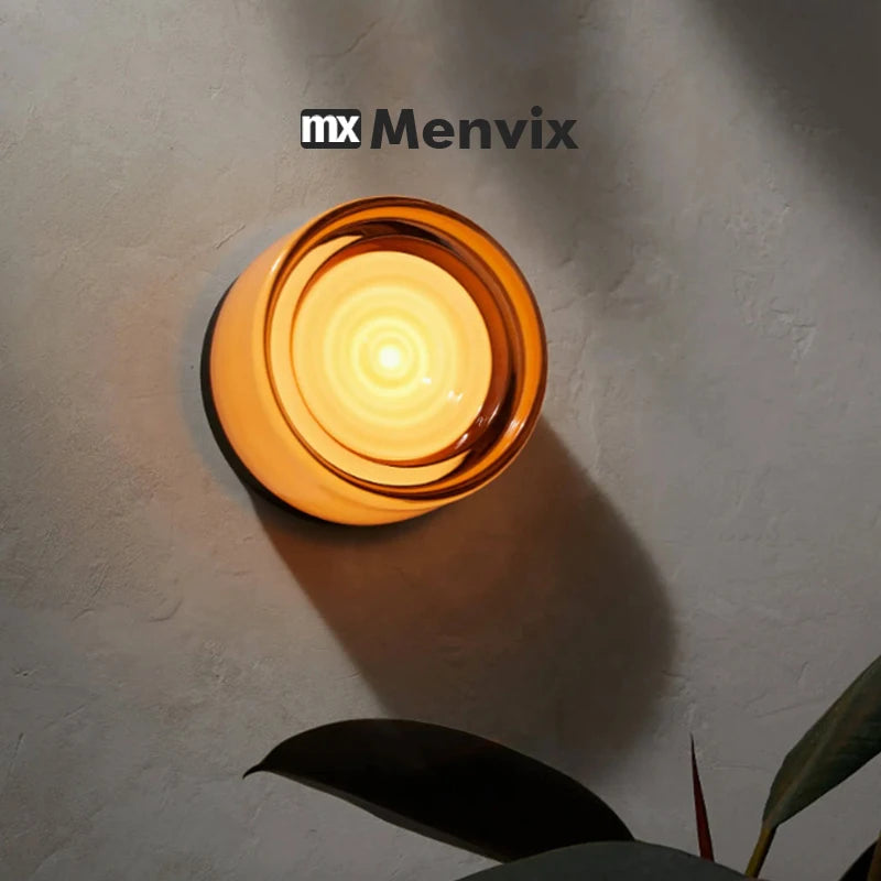 Postmodern Light Luxury Wall Lamp Nordic Minimalist Bedroom Living Room Creative Hallway Foyer Bedside Homestay Ceiling Light