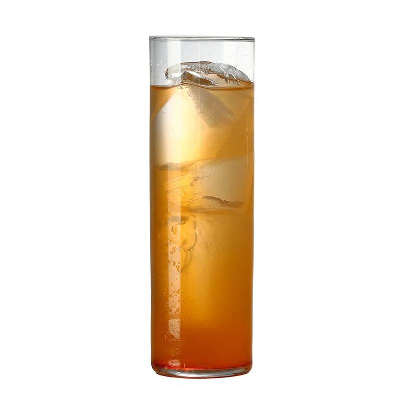 Water Glass Cup, Cocktail Glass,Barware Collins Tumbler Drinking Glasses For Water, Juice, Beer, And Cocktail