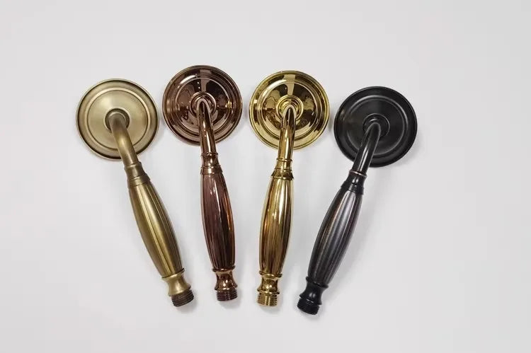 Bathroom Accessories Rose Gold Hand Shower Head High Pressure  Antique Water Output Antique Hand Shower Nozzle Water