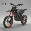 Dropshipping Electric Motocross Bike 60V 27AH 1600W,40Mph,37 Miles,Urban Commuting Front 17";Rear 14" Off-Road Electric Bike