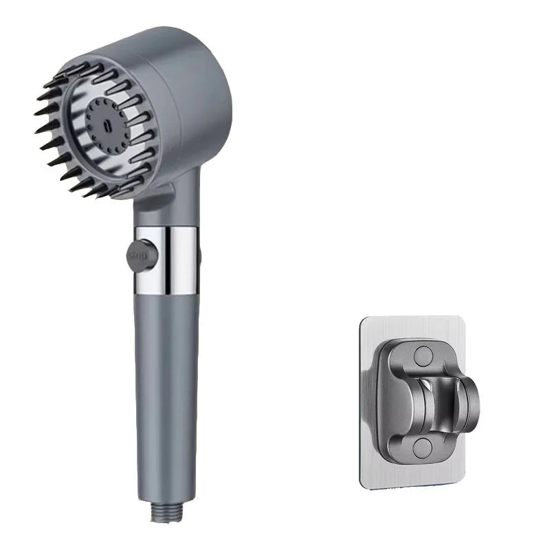 Shower filter four modes bathroom accessories head massage showerhead replete for shower heads knobs showers parts fixture home