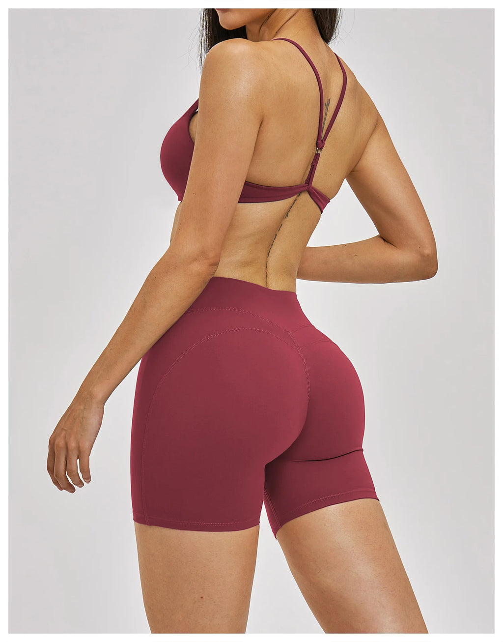 Yoga Set 2PCS Women's Clothes Sports Outfits Fitness Tracksuit Gym Shockproof Workout Clothing Female Fitness Suit Athletic Wear