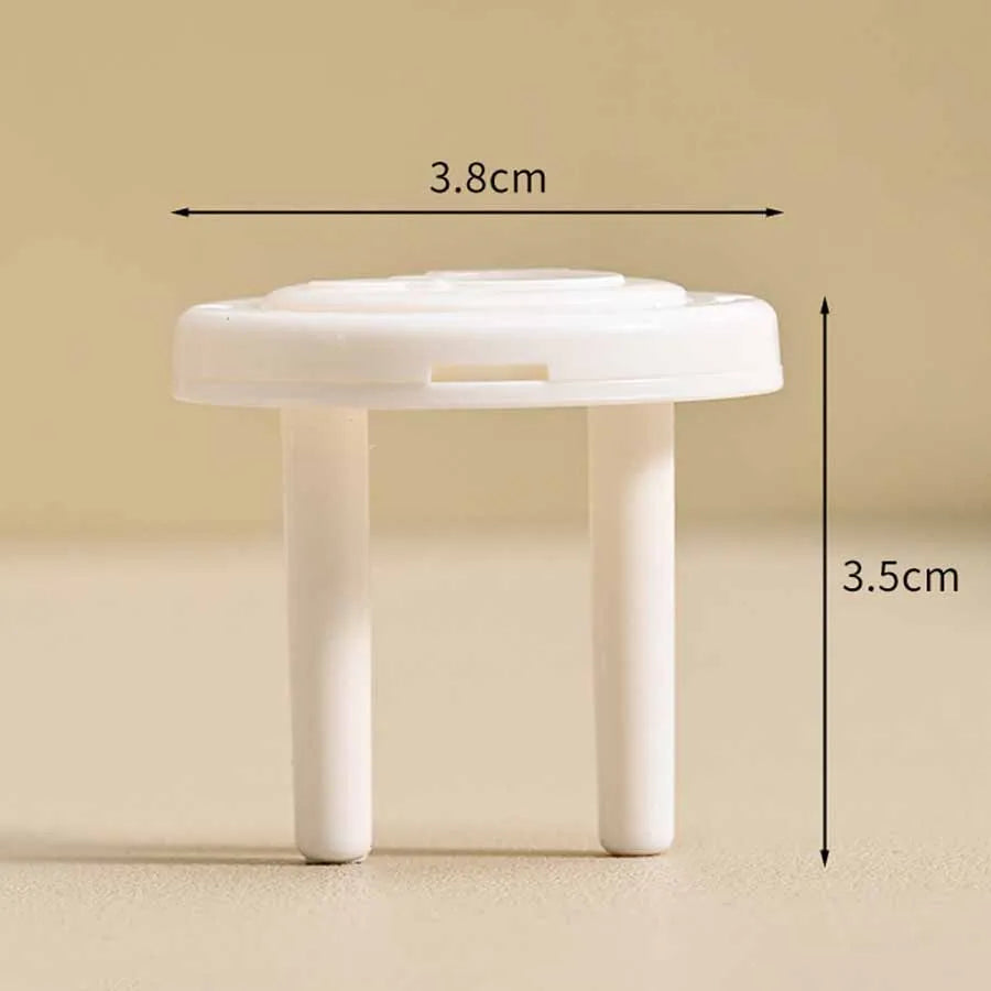 5/10pcs Baby Electrical Safety Socket Protective Cover European Standard Anti-electric Shock Socket Cover Baby Safe Protection