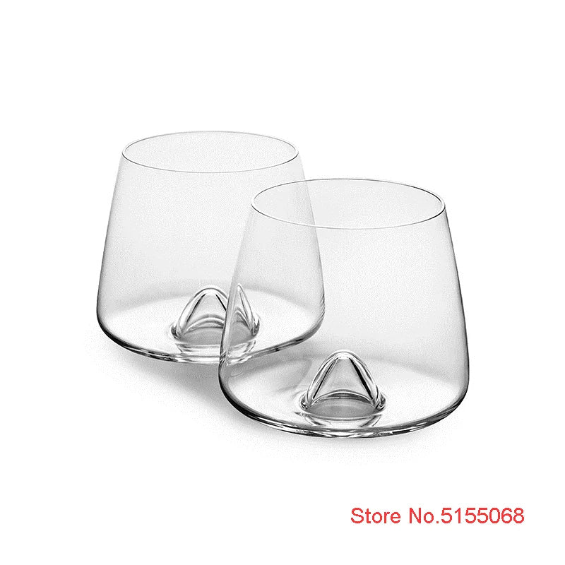 Swirl Whiskey Glass Eddy Wedding Wine Glasses Cognac Brandy Snifters Crystal Liqueur Cup Aroma Gather Together Whisky Tumbler