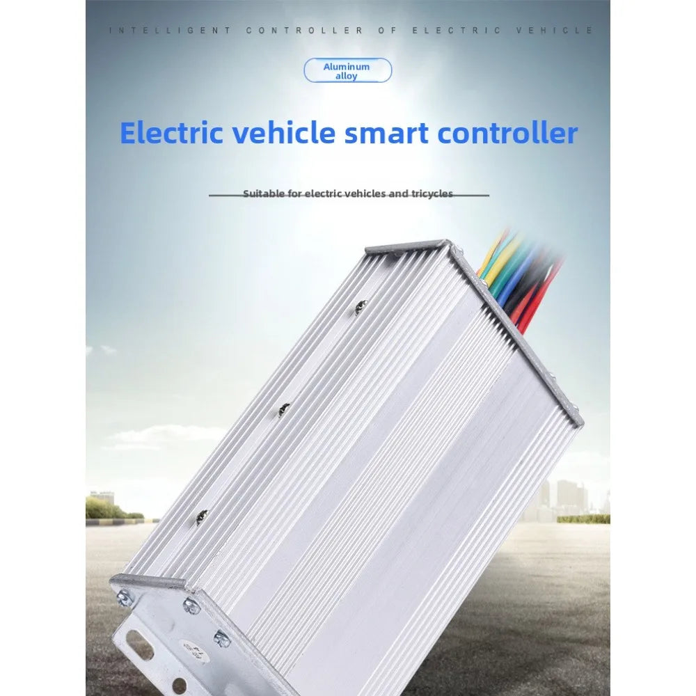 Electric Scooter Controller 36V48V 350W1000W6 Tube 60 Brushless Dual-mode Two Wheeled Tricycle with Stable High-quality Output