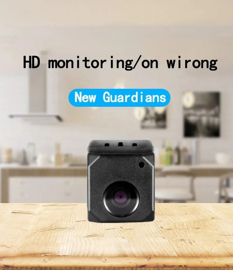 Security Camera 4K Smart Home Monitor with 150° Wide Angle & Infrared Night Vision, WiFi Surveillance Cam with Motion Detection