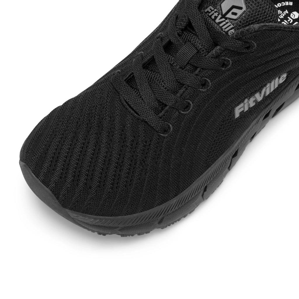 FitVille Wide Toe Box Shoes for Men Cushioned Well Extra Wide Width Shoes Non Slip Wide Lightweight Breathable Running Shoes