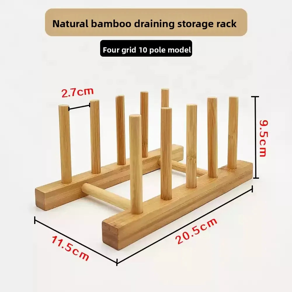 Multifunctional Cup Plate Organizer with Cutting Board Holder, Space Saving Eco-Friendly Kitchen Storage for Home & Supermarket