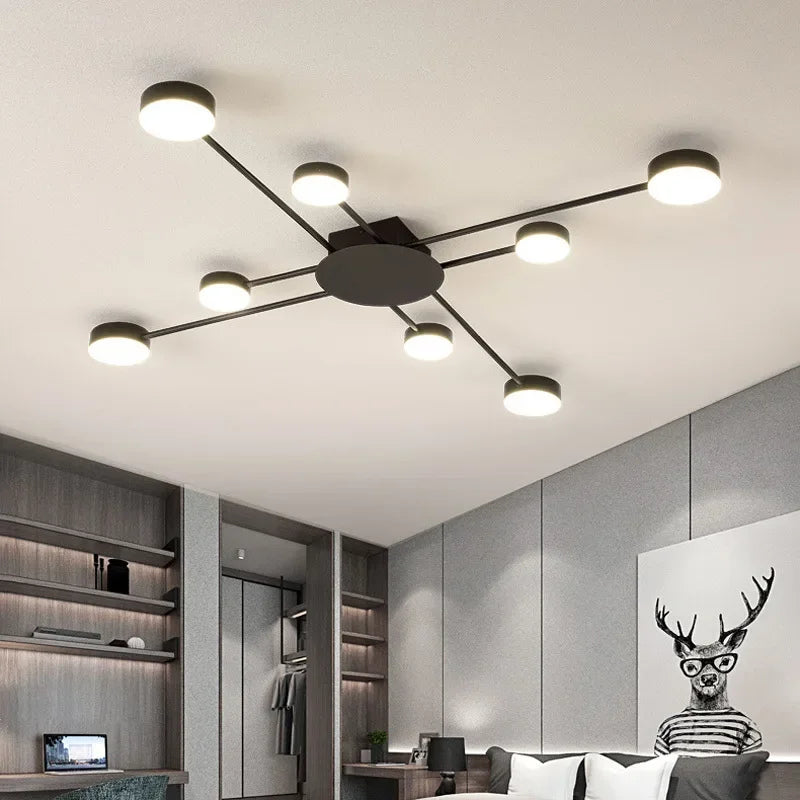 Nordic LED Ceiling Indoor Lighting Home Lamps Living Room Dining Bedroom Cloakroom Decoration Chandelier Lights Modern Wall Lamp