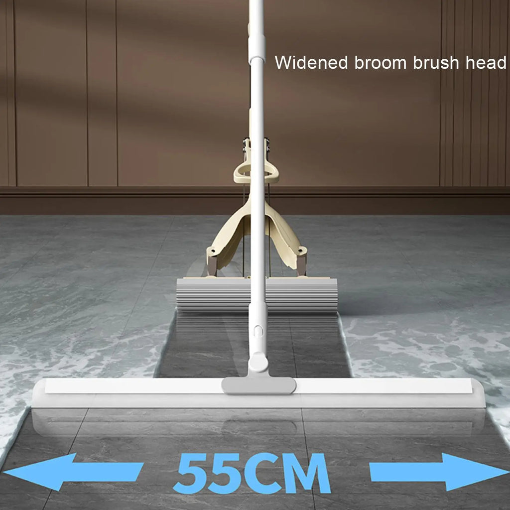 35/45/55cm Silicone Wiper Scraper Broom Glass Wiper Floor Mop Household Bathroom Sweeping Water Silicone Scraper Broom