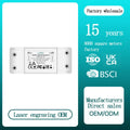 WIFI Tuya Smart Home Mini Circuit Breaker Wall Switch On/off APP Remote Control Timing Alexa Voice 16A 1Gang Switch Module