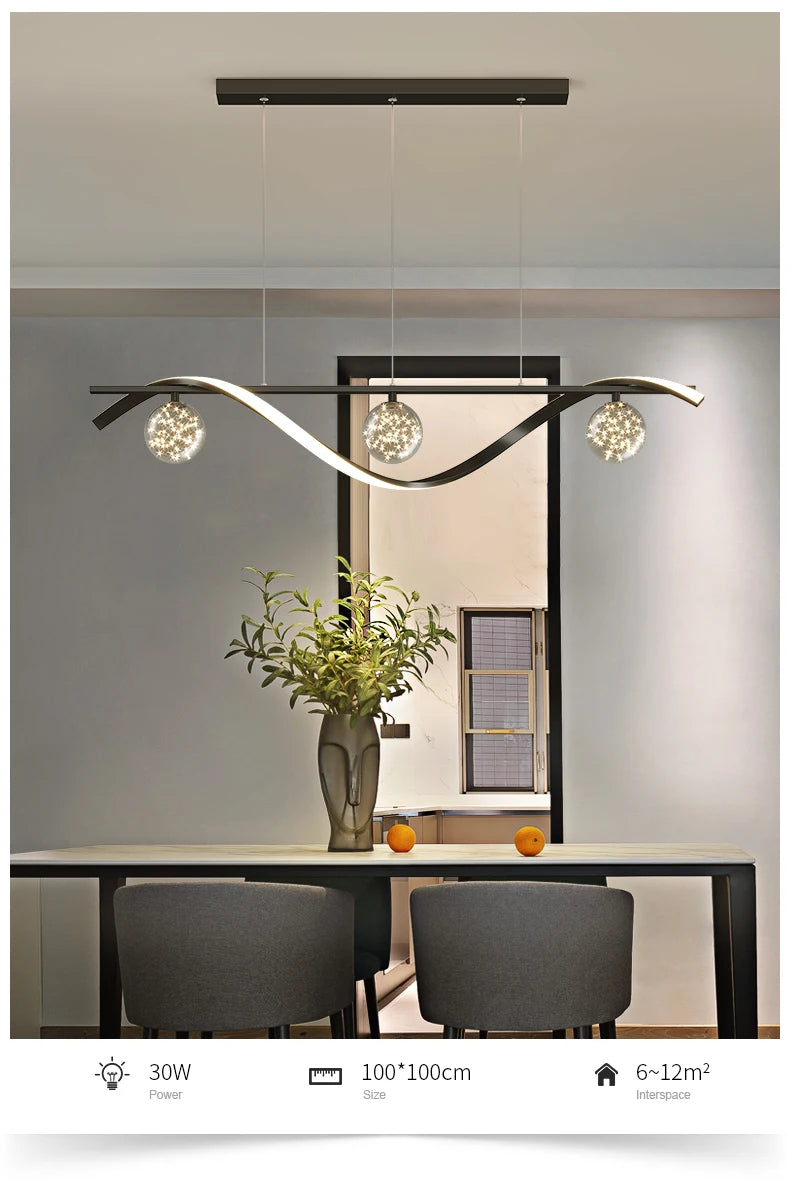 New Luxury LED babysbreath Modern Ceiling Hanging Lamp lustre for Living Dining Room Pendant Lights Fixtures suspension