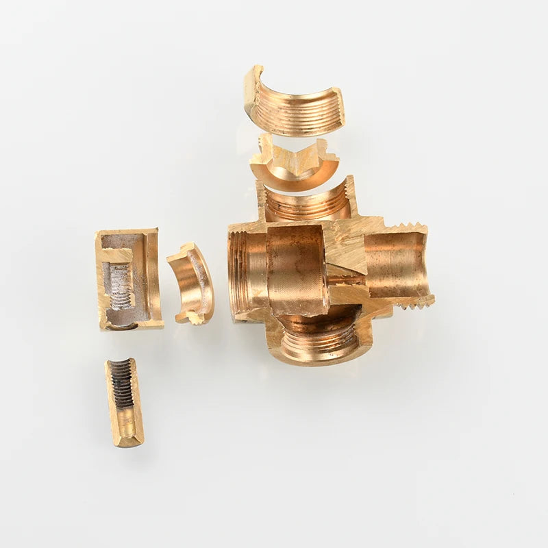 Ciencia Brass Faucet Diverter Valve Kitchen Sink Faucet Valve Splitter with Aerator Sink Hose Connector M22 to M24