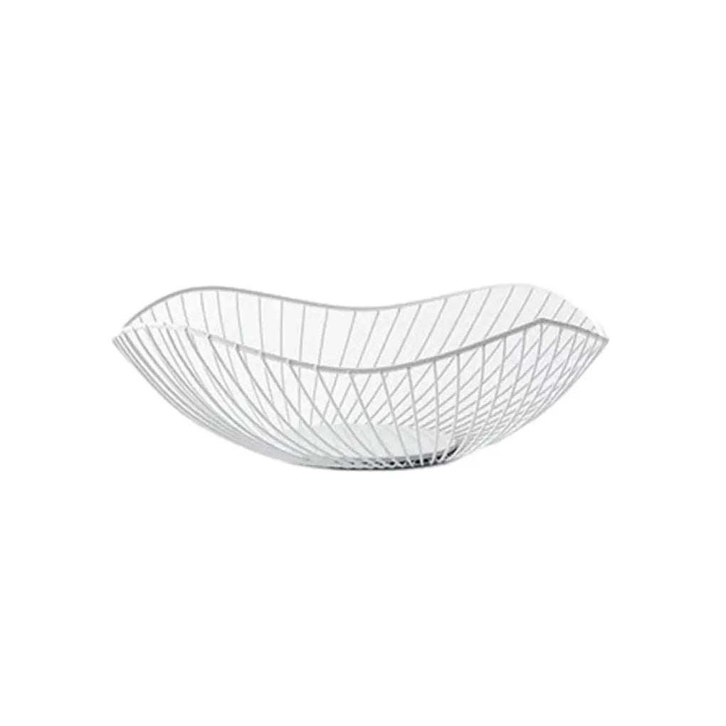Metal Fruit Baskets Exquisite Appearance Sturdy And Durable Multifunctional Large Capacity Open Wire gold Straight large