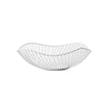 Metal Fruit Baskets Exquisite Appearance Sturdy And Durable Multifunctional Large Capacity Open Wire gold Straight large