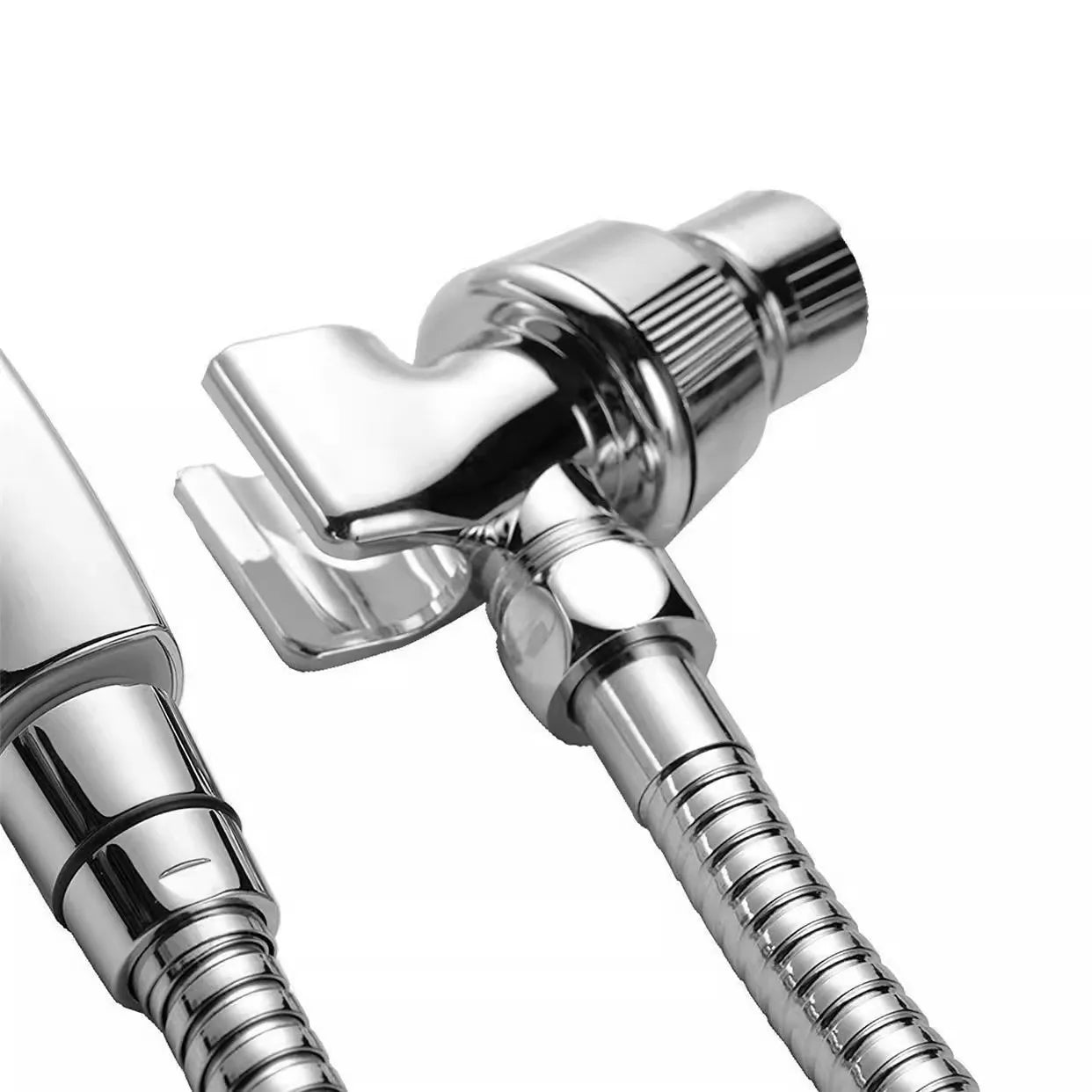 Adjustable Shower Arm Mounted Bracket G1/2″ Three-Way Diverter Valve Shower Head Holder Universal Faucet Bathroom Accessories