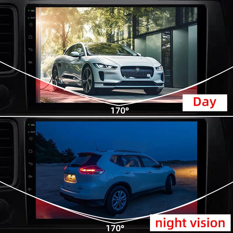 Car Rear View Camera AHD CVBS 720P HD Reversing Image 12V 170° Wide Angle Night Vision Adjustable Fisheye Len Car Vehicle Camera