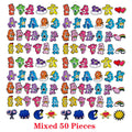 5-100PCS Rainbow Bear Shoes Charms DIY PVC Shoe Bag Wrist Strap Accessories For Wristband Pendant Decoration Kids Party Gifts