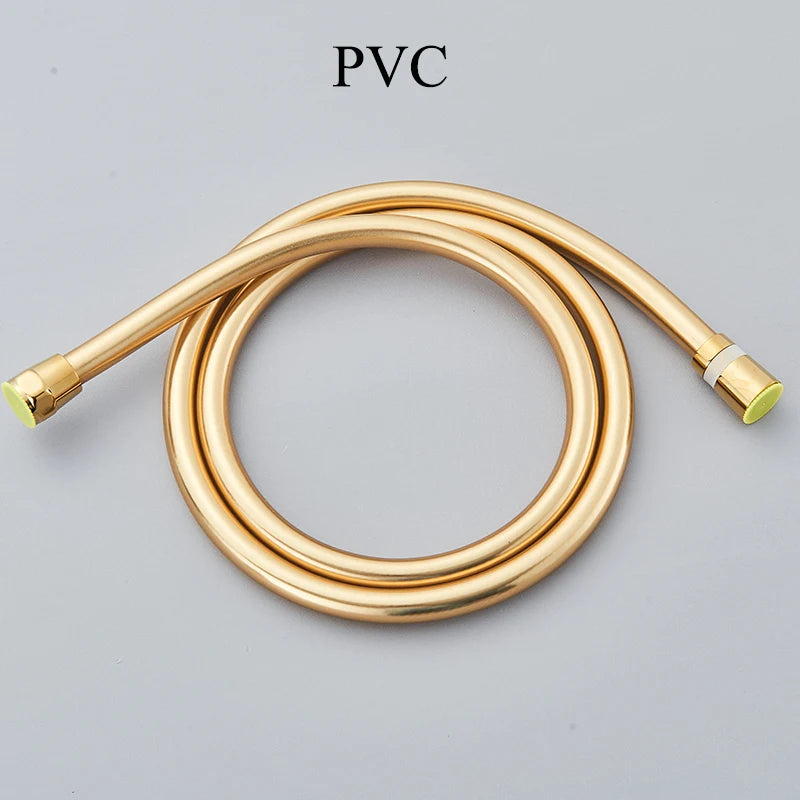 Bathroom Bathtub Faucet Wall Mounted Brushed Gold Rotatable Bathtub Shower Set Bidet Bathtub Mixer Tap With Hand Shower
