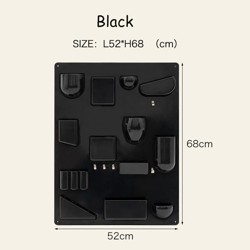Wall Holder Offices Kitchens Organizer Desktop Shelf Wall Storage Rack Organiser For Workshops Bathrooms Children's Rooms