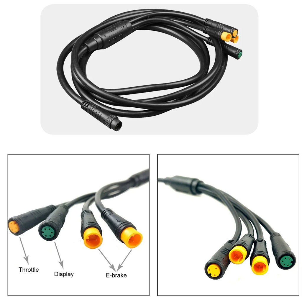 250W-750W Brushless For Electric Bike Controller LCD Panel Scooter EN06 S830 S866 JN Controller 15A 25A WP Plug Square Wave GD06