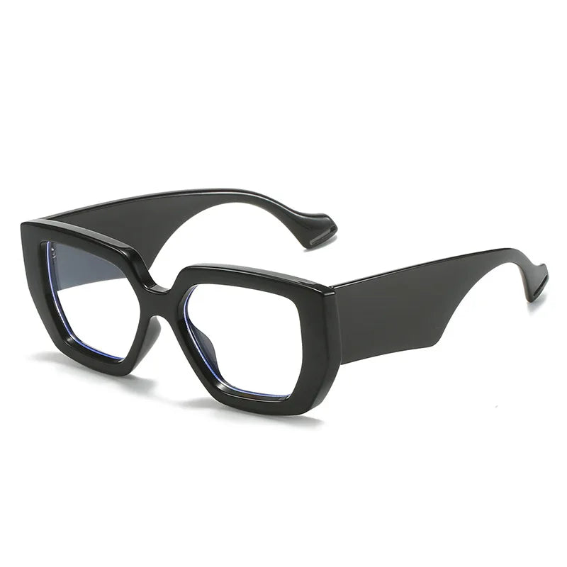 Square Reading Glasses For Women Optical Lens Prescription Men's Eyeglasses Big Thick Frames Presbyopic Eyewear Trendy