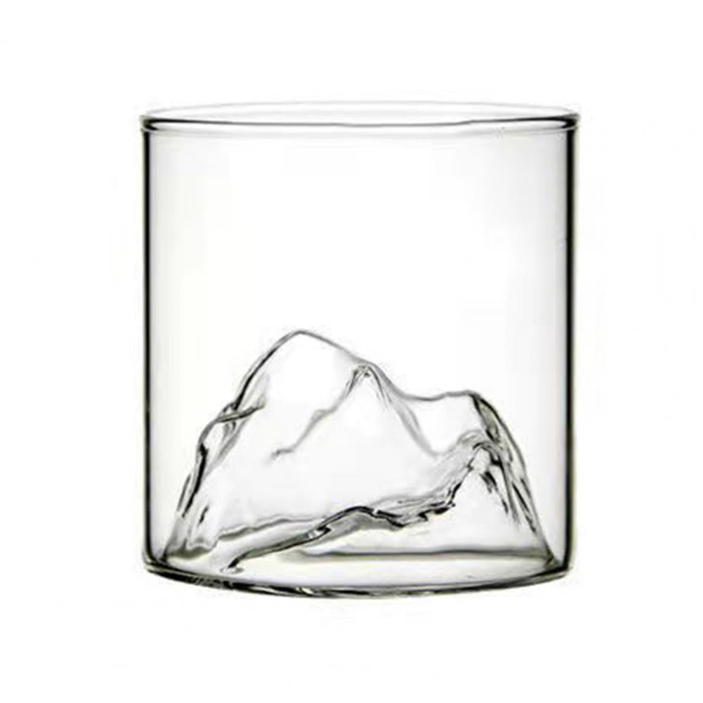 200/300ml Whiskey Glasses Unique Exquisite Workmanship Mount Craft Premium Fashion Drinking Glass for Lovers glass cups drinkwar