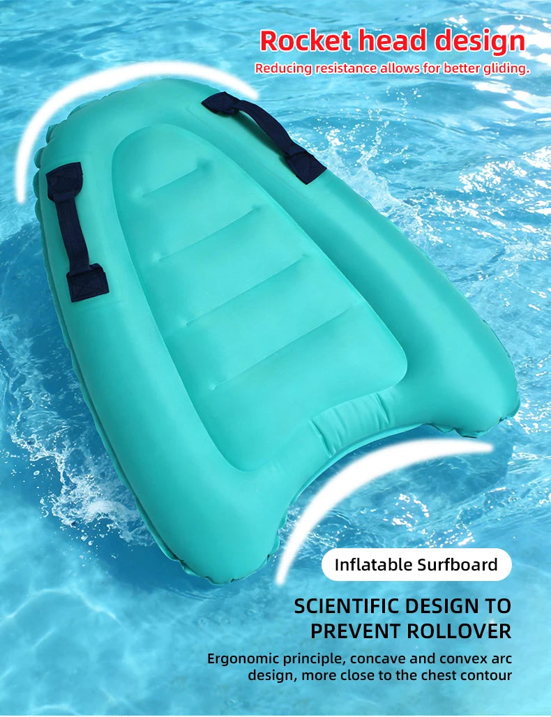 Inflatable Stand Up Paddle Board Non-Slip Surfboard SUP Board for Adults Kids Water Sports Surfing Board with Complete Kit