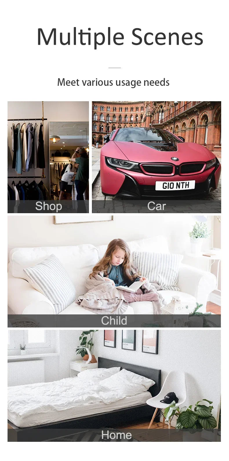 HD 1080P Mini IP Camera  Covert Small Nanny Cam Video Voice Recorder Indoor Portable  Security CCTV Camera for Home and Office