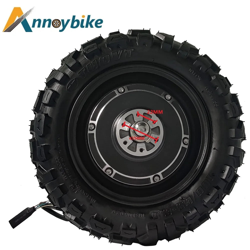 11 Inch Dual Drive 5600W Powerful Electric Scooter Motor 52V60V1600W2800W3000W Electric Bicycle Motor Suitable For Scooter Model