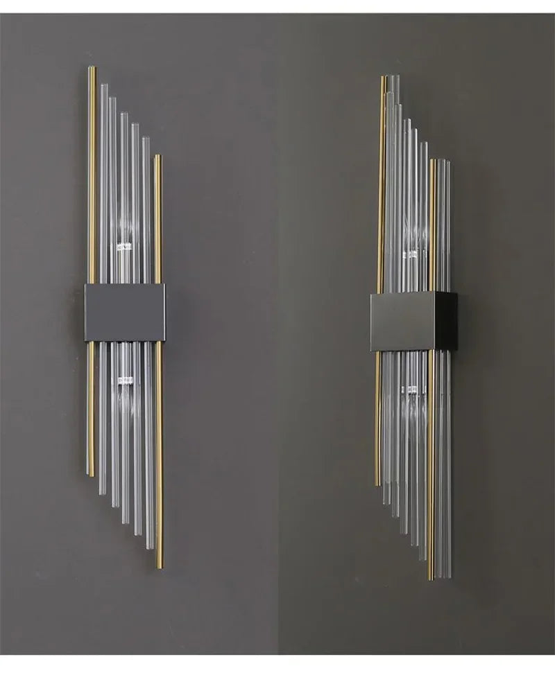 Luxury Wall Lamp Modern LED Gold Wall Light Indoor Lighting Wall Sconce Home Decor for Living Room Bedroom Bedside Stairs Lamps