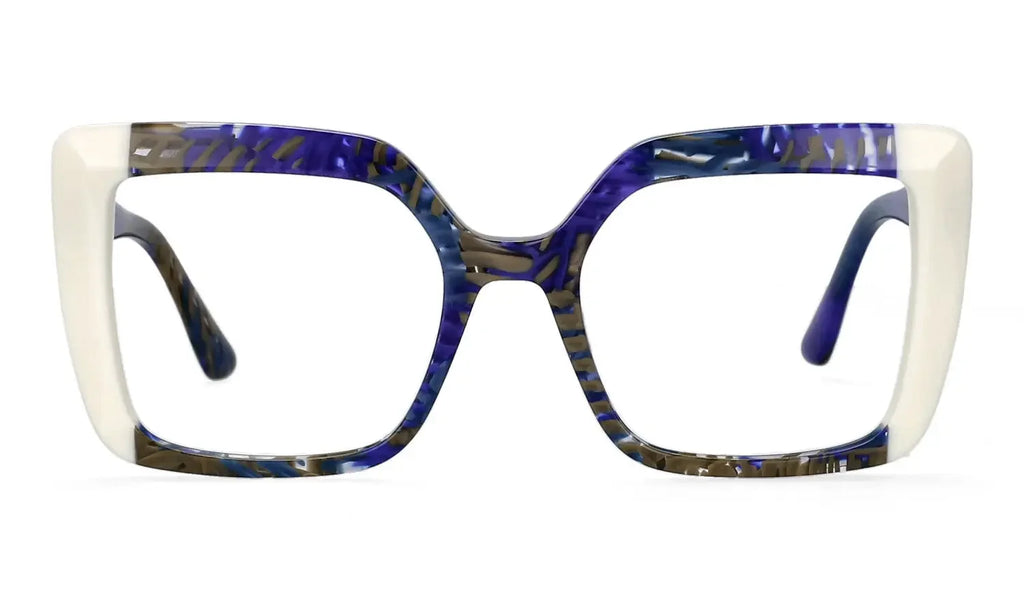 Square Big Frame Acetate Fiber Glasses Optical  Myopia Prescription Glasses Reading Glasses Ladies Customization Photochromic