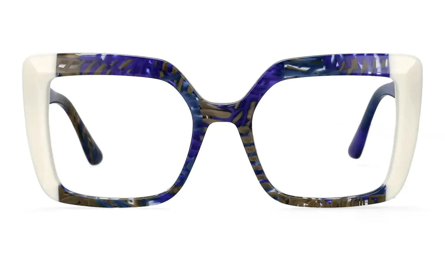Square Big Frame Acetate Fiber Glasses Optical  Myopia Prescription Glasses Reading Glasses Ladies Customization Photochromic