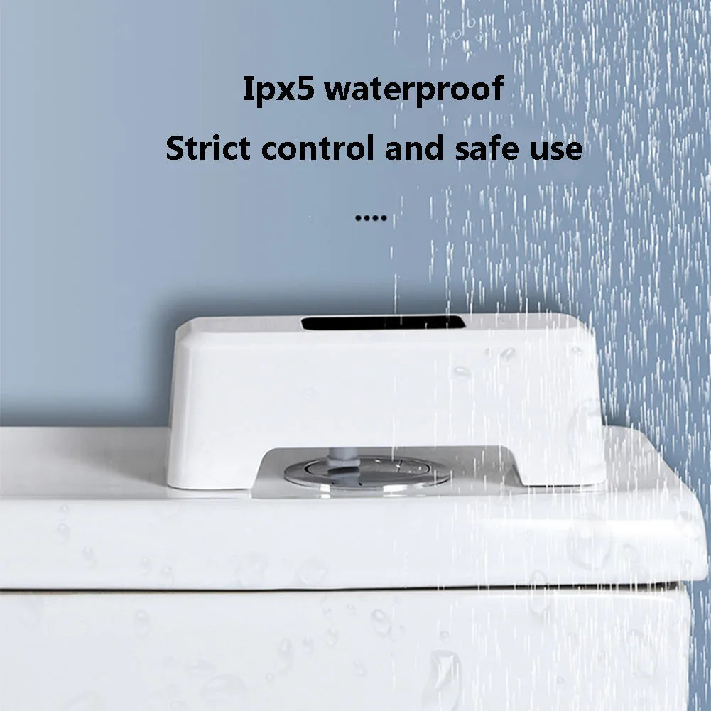 Touchless Toilet Flush IR Sensing Toilet Flush Sensor Aid Toilet Motion Sensor Automatic Flush Button On-Touch Flush Switch