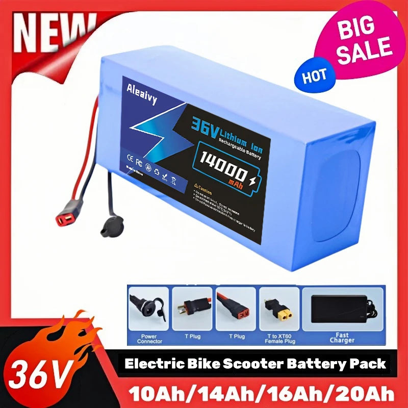 10S6P 36V 20000mAh Electric Scooter Lithium Battery 18650 Battery Pack 36V 20Ah Electric Scooter Electric Scooter Battery 42v