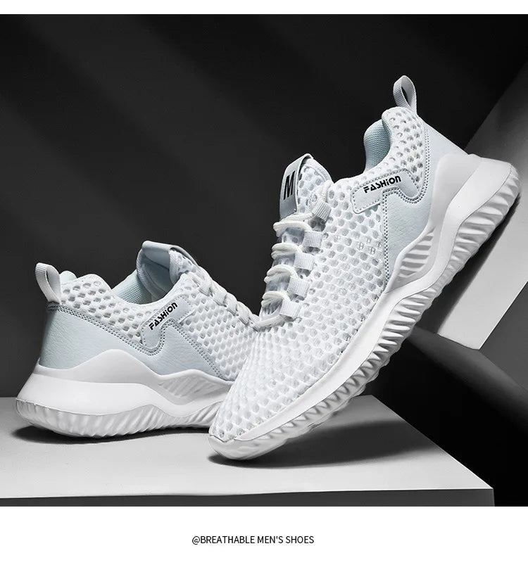 2026 Summer Men's Loafers Walking Mesh Breathable Summer Comfortable Casual Shoes Sneakers Zapatillas Hombre Men Running shoes