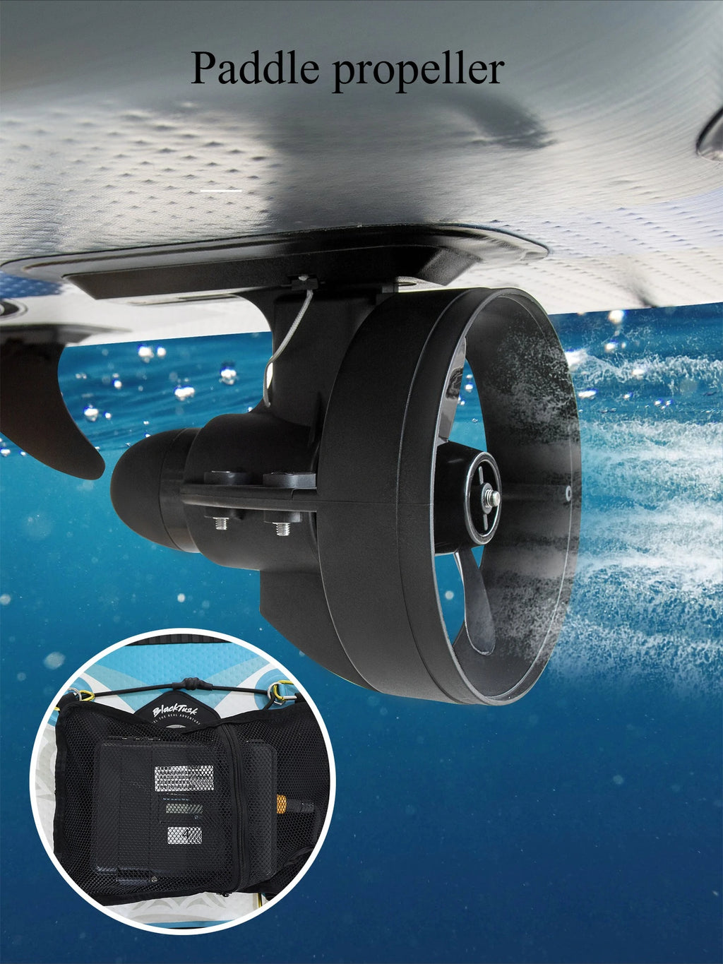 Surfboard SUP Tail Fin Paddle Board Motor Electric Fin Paddle Board Kayak Propeller Underwater
