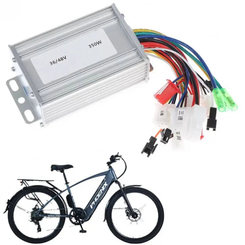 Electric Bicycle Accessories 36V/48V Electric Bike 350W Brushless DC Motor Controller For Scooter