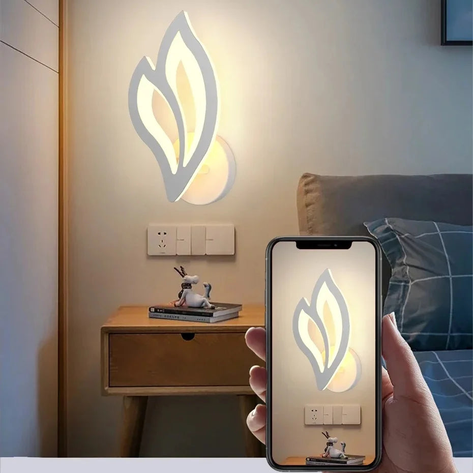 Modern LED Wall Light Bedside Lamps Minimalist Sconces Indoor Lighting Interior Wall Lamp Room Decoration for Bedroom Aisle Lamp