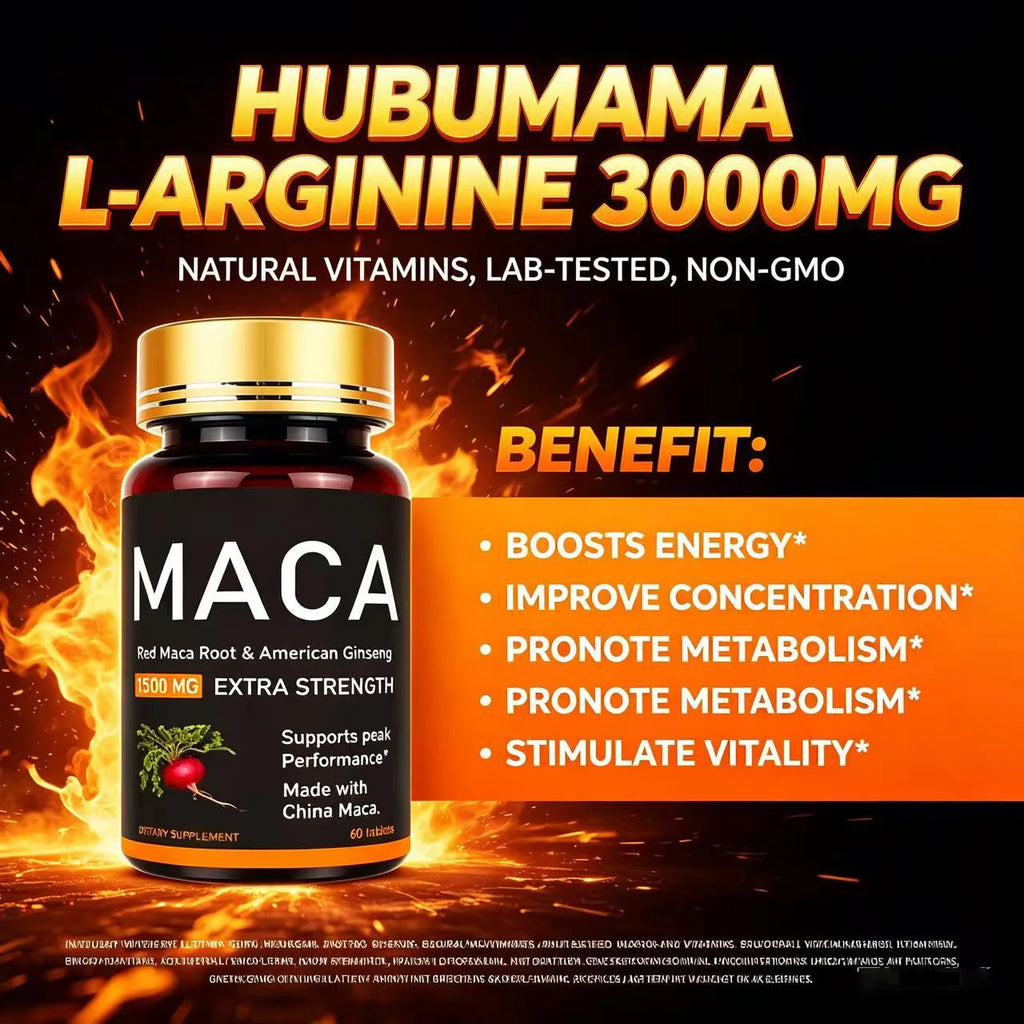 Original Ashwagandha, Shilajit & Maca Tablets, Male Supplement, Immunity Capsules for Men